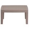 Merrick Lane Malmok Outdoor Coffee Table Faux Rattan Wicker Pattern Resin All-Weather Patio Coffee Table With Wood Plank Top Design